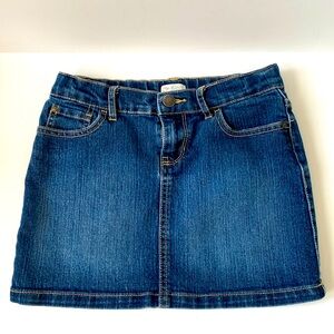 Girls The Children’s Place Jean Skirt Size 8 With Inside Waist Adjusters